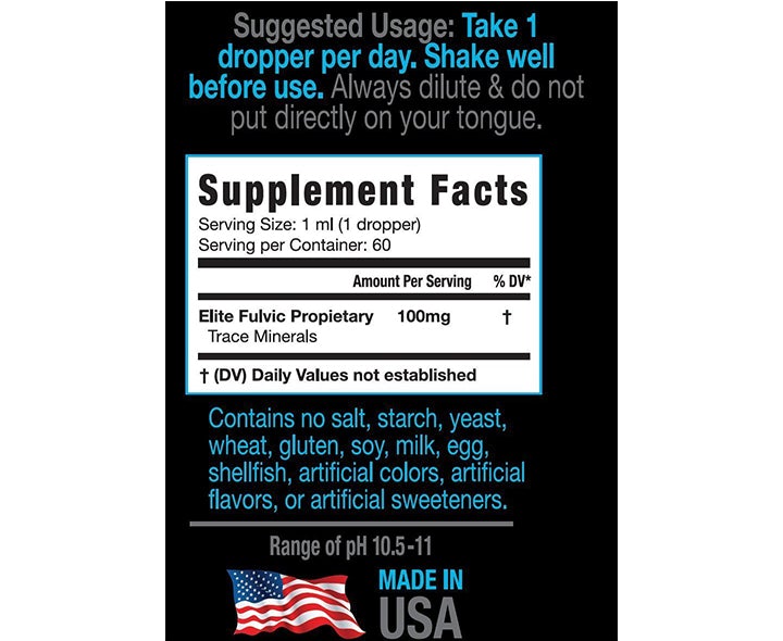 ATHLETIC ELITE 10 ELITE FULVIC (59ml)